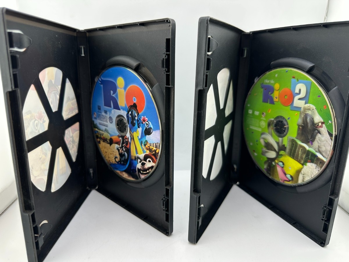 Rio 1 & Rio 2 DVD Lot Blue Sky Animated Family Movies | eBay