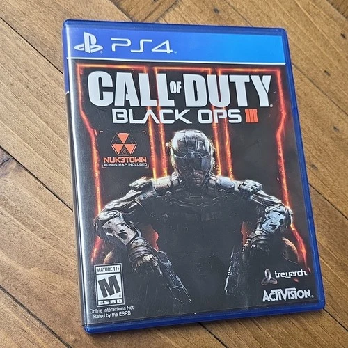 Activision Call of Duty: Black Ops III PS4 Shooter, M Mature, Bonus Map