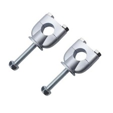 Motorcycle 7/8" Universal Motorcycle Handlebar Riser Mount Clamp 22mm