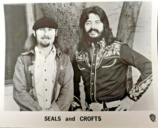 Seals and Crofts signed 8 x 10 publicity photo