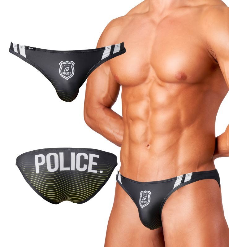 2PACK GX3 PROFESSION POLICE V BIKINI BRIEF JAPAN SEXY UNDERWEAR  K2416