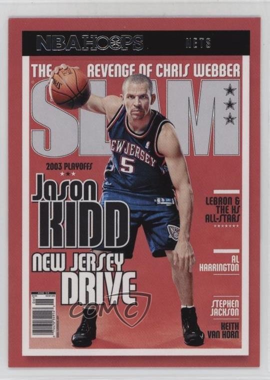 2021-22 Panini NBA Hoops Slam Jason Kidd #SLAM#70 HOF 11pk