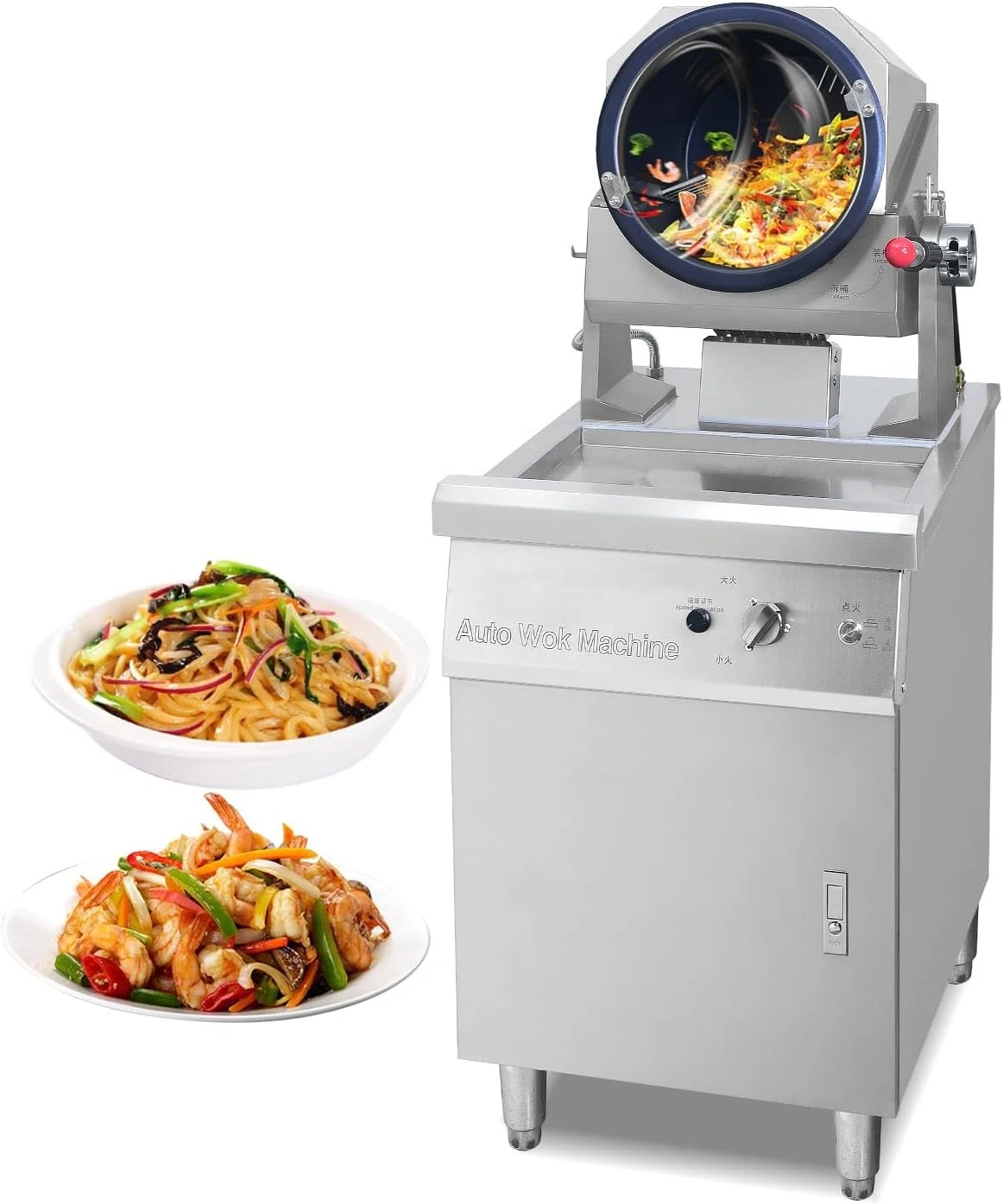 Commercial Automatic Cooker With Water Spray Stir Frying Machine Natural Gas
Opens in a new window o