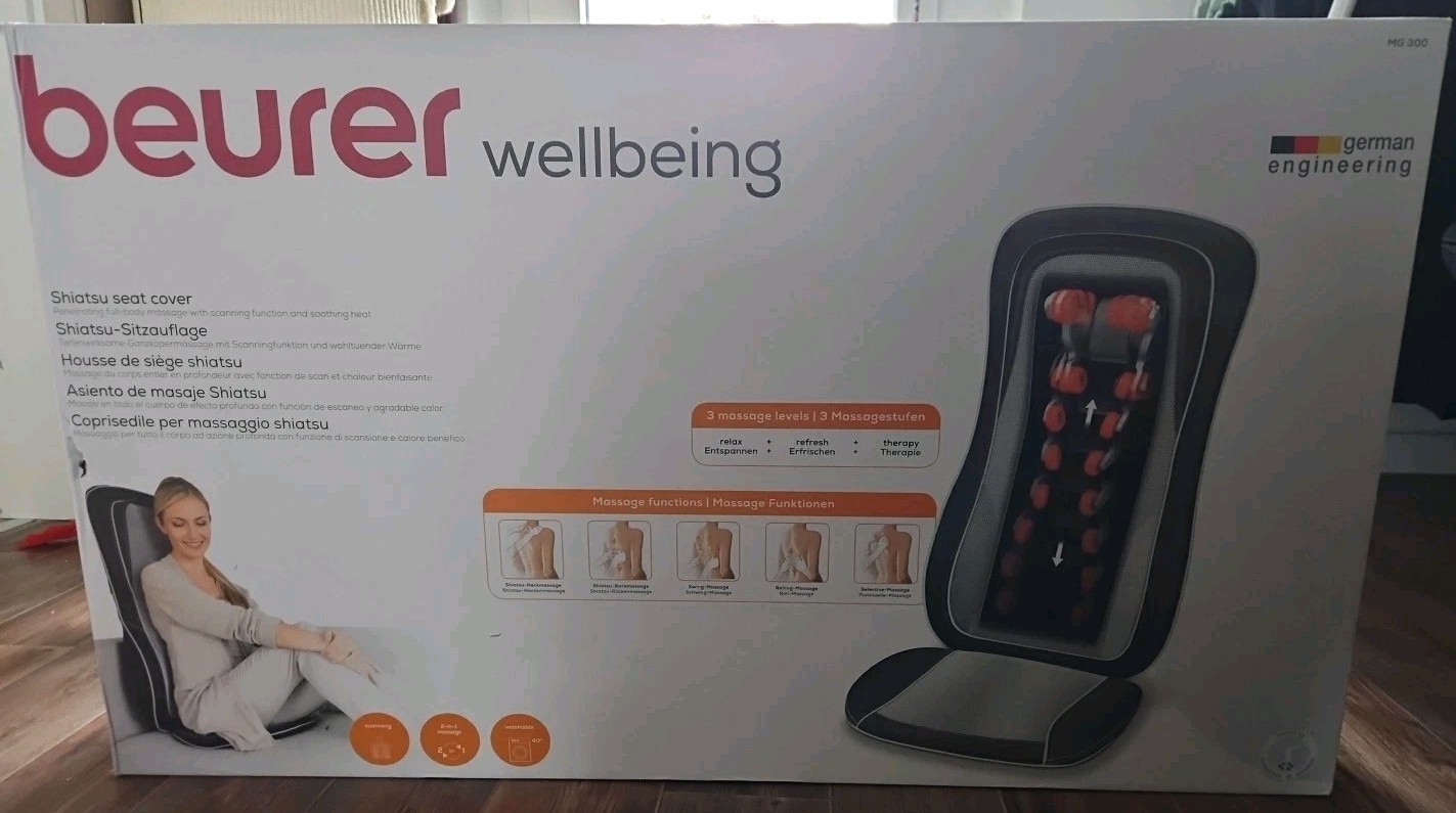 Beurer MG 300 HD Body Complete Shiatsu-Sitzauflage