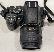 Nikon D3100 14.2MP DSLR Camera Kit w/ 18-55mm VR II Lens Tested Battery Charger