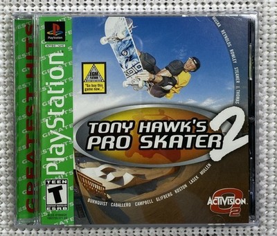 Tony Hawk's Pro Skater 2 Sony PlayStation 1 PS1 Greatest Hits