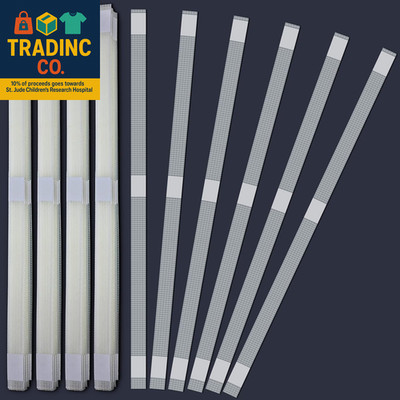 50 Pcs Glue Strips with Mesh Backing Binding Tape Book Repair Tape for Albums Pi