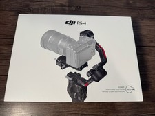 DJI RS 4, 3-Axis Gimbal Stabilizer for DSLR and Mirrorless Cameras NEW SEALED
