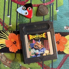 Rampage World Tour (Nintendo Game Boy Color) Authentic loose cart only, TESTED!