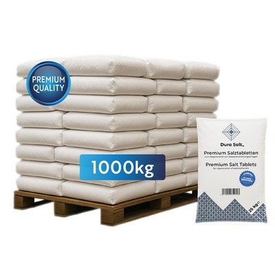 1000 kg Salztabletten für Wasserenthärtungsanlagen Regeneriersalz Poolsalz BWT