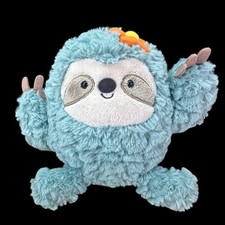 Aurora Teal Sloth Plush 7" Cactus Kingdom Stuffed Animal Super Soft 2021