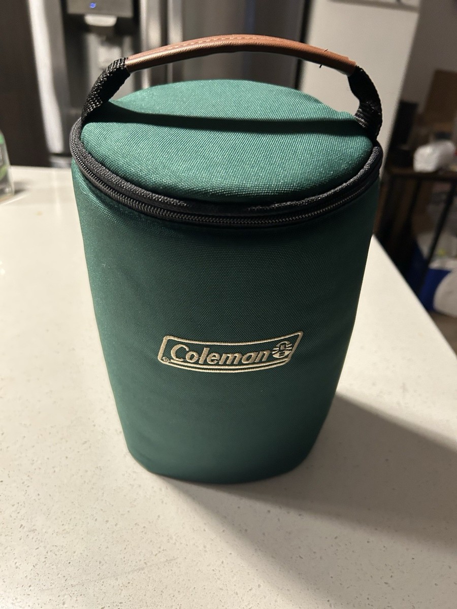 Coleman Two Mantle Propane Lantern Electric Ignition W/ Soft Carry