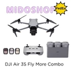 DJI Air 3S Fly More Combo Camera Drone (DJI RC 2 + 3 Batteries)