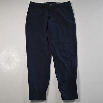 Primo 32x30 Navy Blue Performance Zip Cuff Jogger Golf Mens Pants
