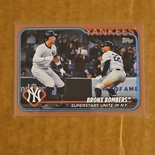 2024 Topps Update Series Veteran Combos Aaron Judge, Juan Soto #US181 Gold /2024