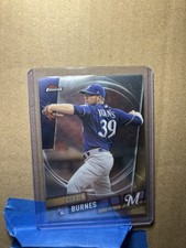 Topps 2019 Topps Finest Corbin Burnes RC Milwaukee Brewers #39 Base Set