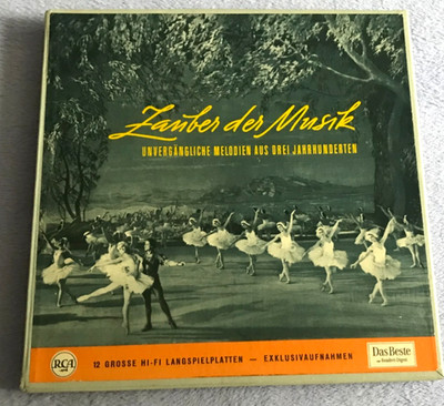 Zauber der Musik,   aus   3  Jahrhunderten,  von  1961,  auf  12  LPs,  n e u  !
