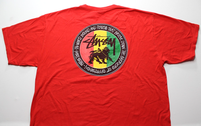 ☆★STUSSY ピータートッシュ Tシャツ XL★☆ 2014 STUSSY x PETER TOSH ~RASTA DOT~ TEE XL reggae/marley/irie