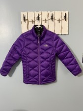 The North Face 550 Youth Girls Down Jacket Large 14/16 Purple