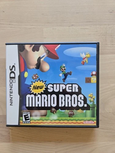 New Super Mario Bros - Nintendo DS CIB Game, Manual, Box Clean Tested Authentic
