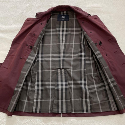 Japan Made Burberry London Belted Trench Coat in Bordeaux [SizeM