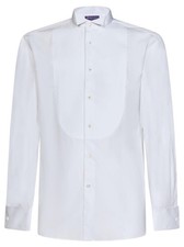 Ralph Lauren Purple Label Sartorial Mens Tuxedo Shirt Size 15, Wing Collar
