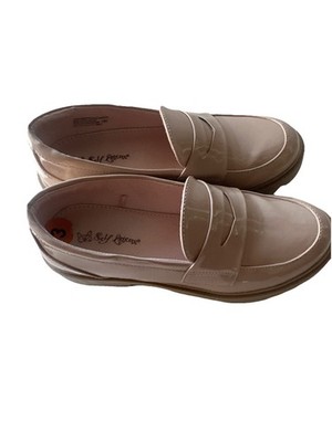 SELF ESTEEM Heeled Light Pink Penny Loafers Shoes Girls Size 3 | eBay