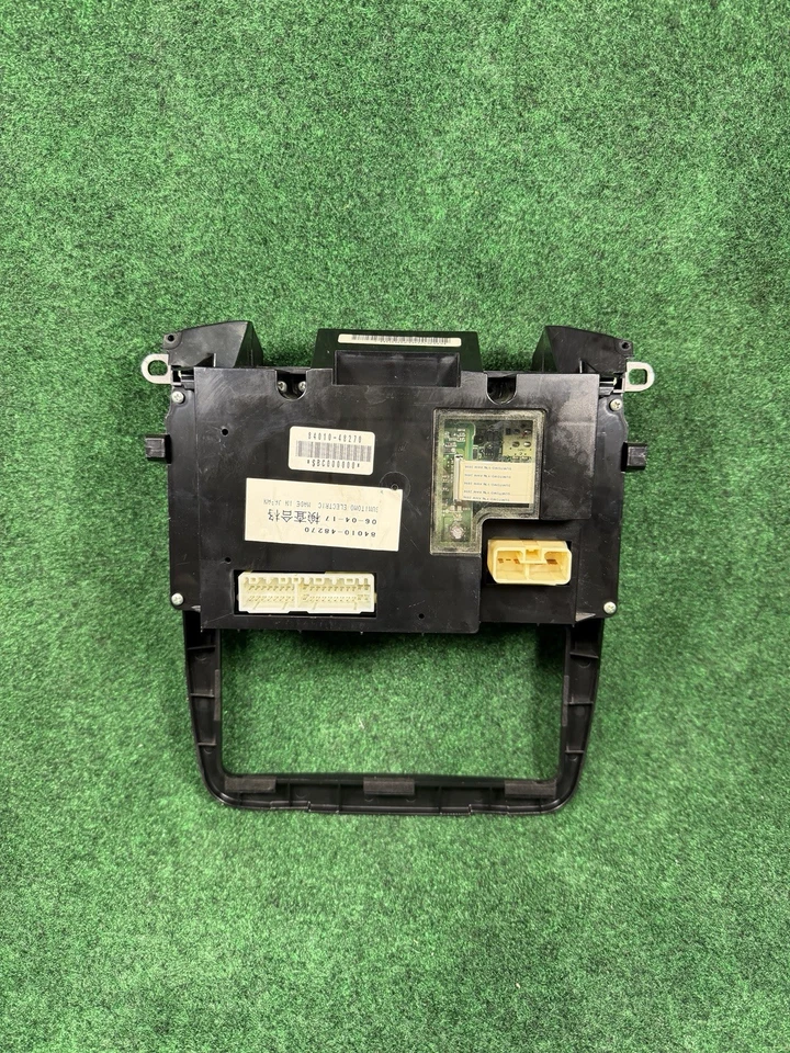 Panel de interruptor de control de clima de calefacción de aire acondicionado Toyota Highlander 01-07 84010-48180 OEM Foto 2 de 4