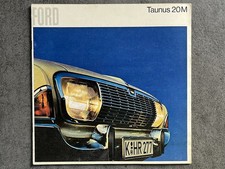 Prospekt  Ford Taunus 20M ca. 1964; 20-seitig...