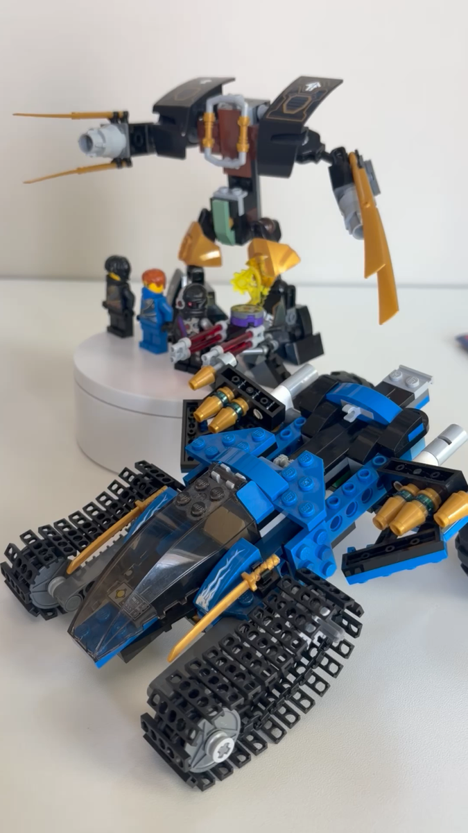 ジュニア様【ダ3】 Lego Thunder Raider 70723 Ninjago 100% Complete Set Rebooted Jay