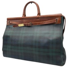 Polo Ralph Lauren Black Watch Check Doctor Boston Bag Classic