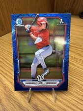 2026 Bowman Coy James 1st Chrome Blue Reptilian #/150 Nationals