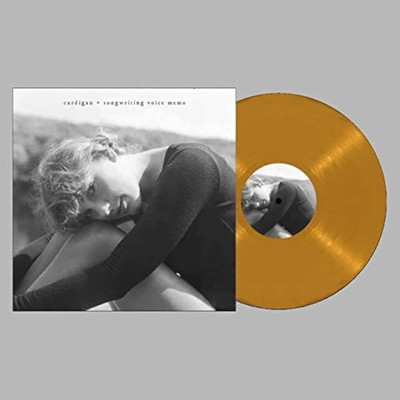 Taylor Swift - Strickjacke + Songwriting Voice Memo - Gold 12'' Vinyl versiegelt