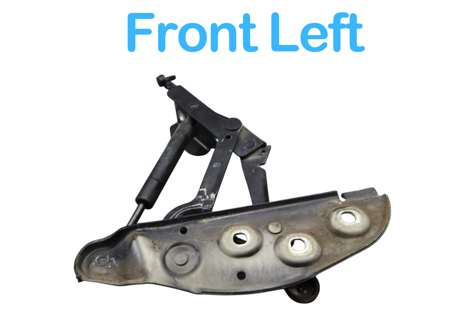 03-12 Bentley Continental Front Left Driver Side Hood Hinge 3W0823301B Oem