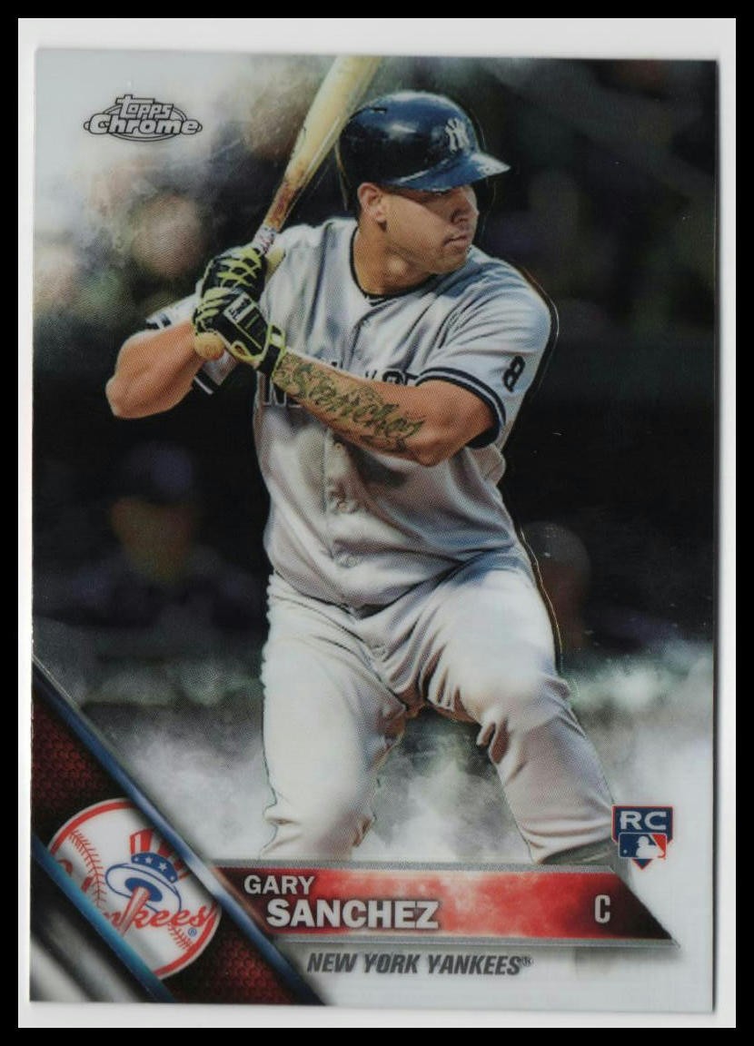 Gary Sanchez 2016 Topps Chrome #143 RC New York Yankees