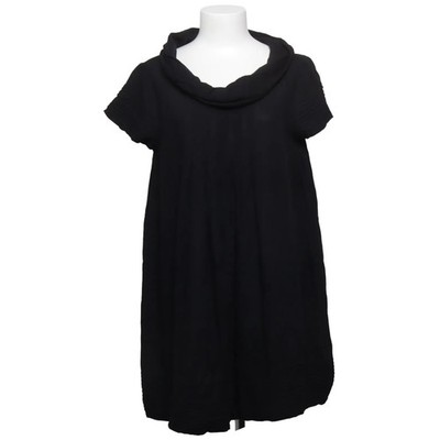 Cappuccini, Kleid, Größe: 36, Schwarz, Viskose, Einfarbig, Damen #5rb