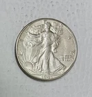 1941-D Silver Walking Liberty Half Dollar, Brilliant Uncirculated