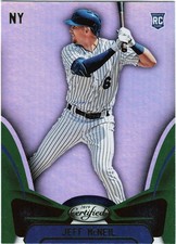2019 Panini Chronicles Certified Green #28 Jeff McNeil New York Mets