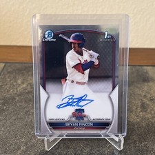 Bryan Rincon 2023 1st Bowman Chrome On Card Auto #CPA-BRN RC Rookie Phillies