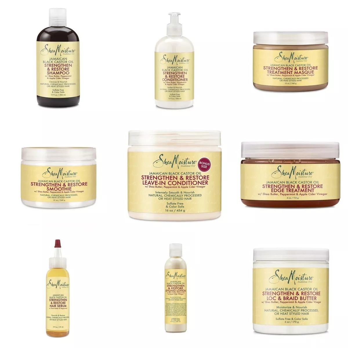 Shea moisture jamaican 2024 black castor oil