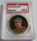 1990 Topps Coins #25 Nolan Ryan Graded PSA 9 Mint Pop 34 Tough Rare Find