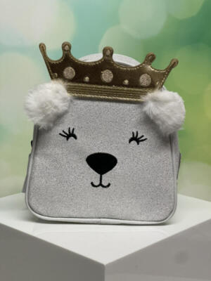 Bath & Body Works Royal Bear With Crown Cosmetic Bag