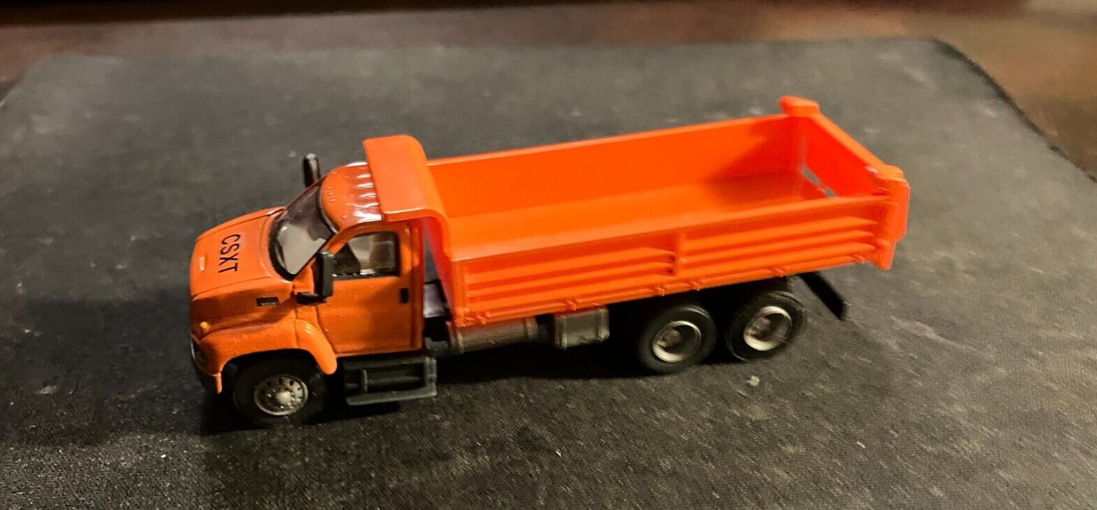 WALTHERS ho scale CSX international dump truck, long bed eBay