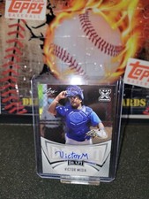 2021 Leaf Draft #BA-VM1 Victor Mesia Auto