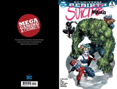 Suicide Squad #1 Liam Sharp Mega Gaming & Comics Variant / Harley Quinn DC