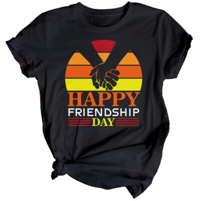 Damen T-Shirt Holding Hands Best Friends Day Bestie BFF Shirt Freundschaft #BFD