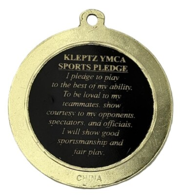#ad Englewood Ohio YMCA of Greater Dayton Kleptz Branch Gym Medal Sports Pledge $9.95