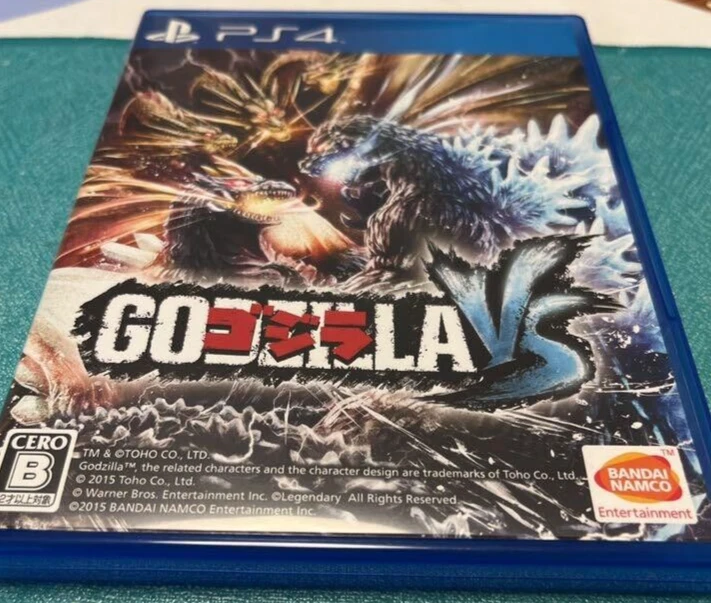 PS4 GODZILLA BANDAI NAMCO Sony PlayStation 4 Battle Action Video Game | eBay