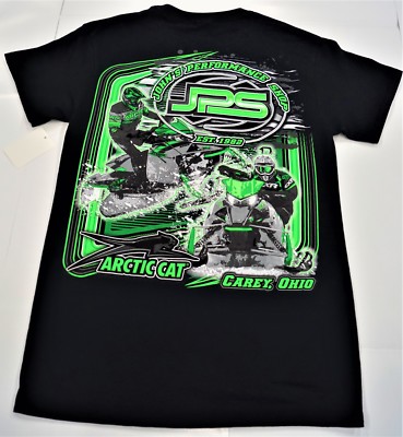 John's Performance JPS Arctic Cat Snowmobile T-Shirt Tee Shirt S M  JPSTS-