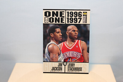 Jim Jackson/Jerry Stackhouse  1996/97 Collector`s Choice Nr. 360 One on One